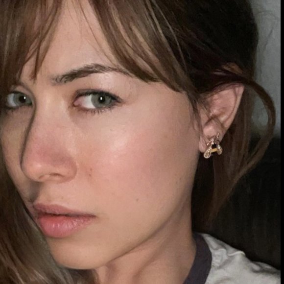 Crystal Bumble Bee Stud Earrings - Picture 5 of 8